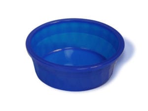 for Small Pets Assorted Colors Midget Van Ness 2 Pack of Translucent Heavyweight Crock Dishes 