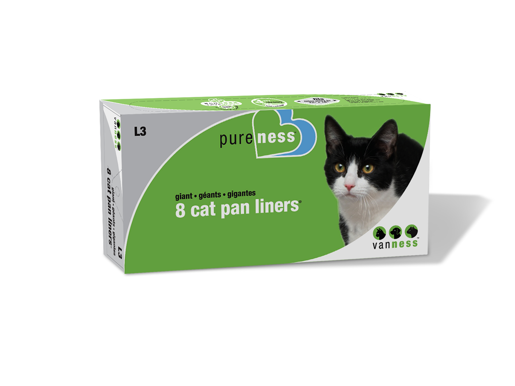 Giant Cat Pan Liners Van Ness Pets
