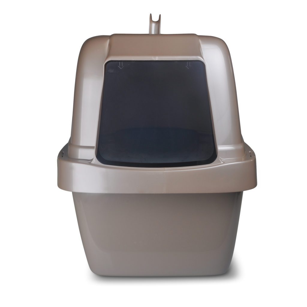 Large Enclosed Sifting Cat Litter Pan Van Ness Pets